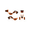 podium_orange_and_black podium graphics kit orange and black